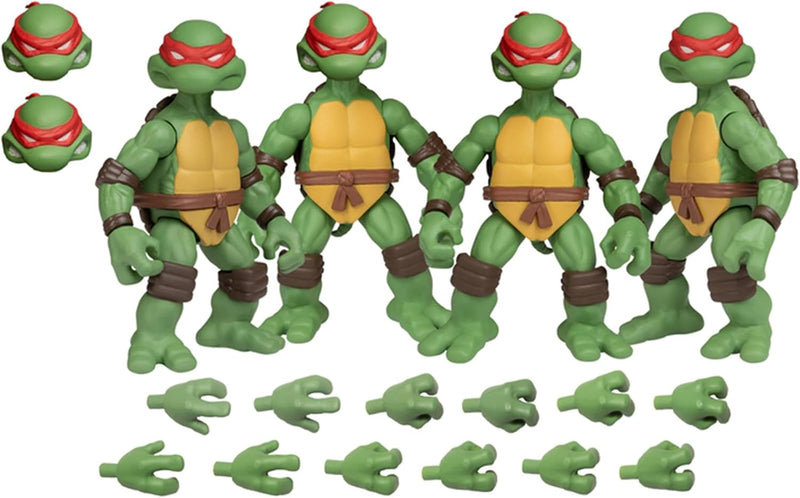 TMNT 5 Points 4 Figures Deluxe Boxed Set Teenage Mutant Ninja Turtles