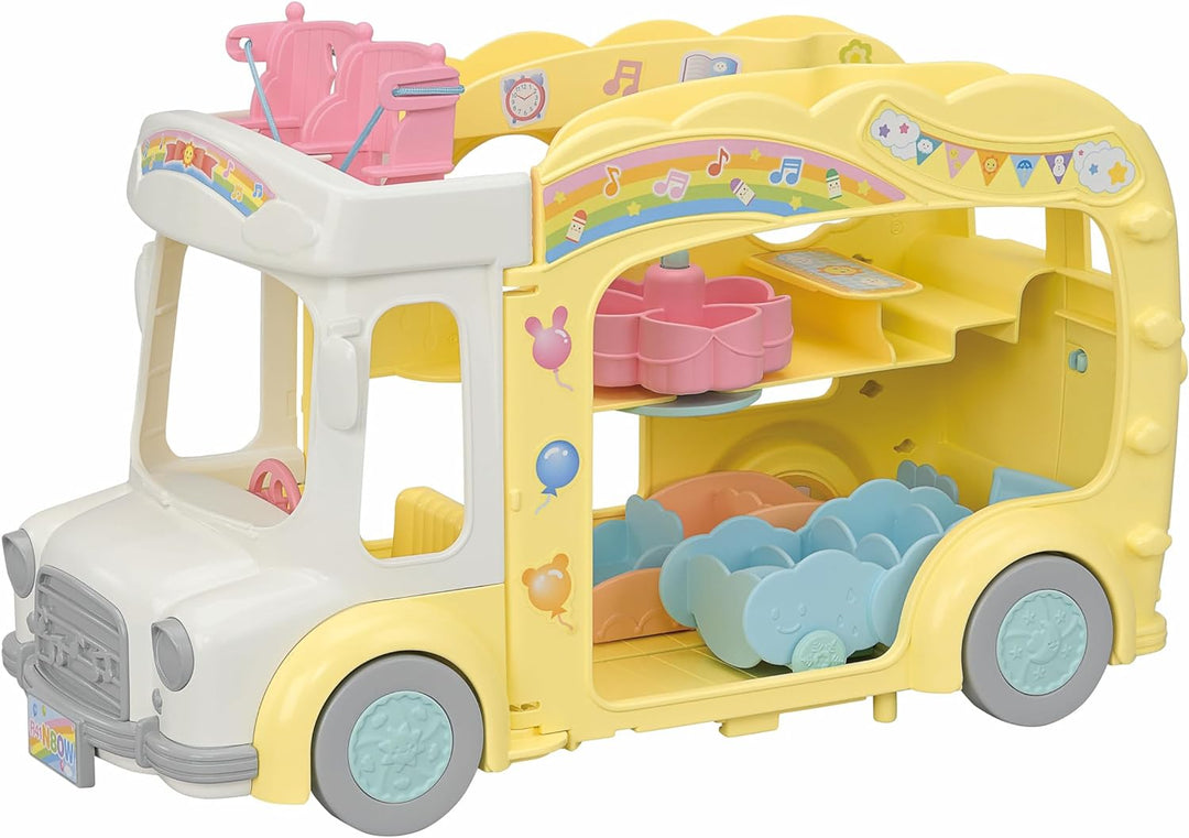 Sylvanian Families Rainbow Fun Nursery Bus