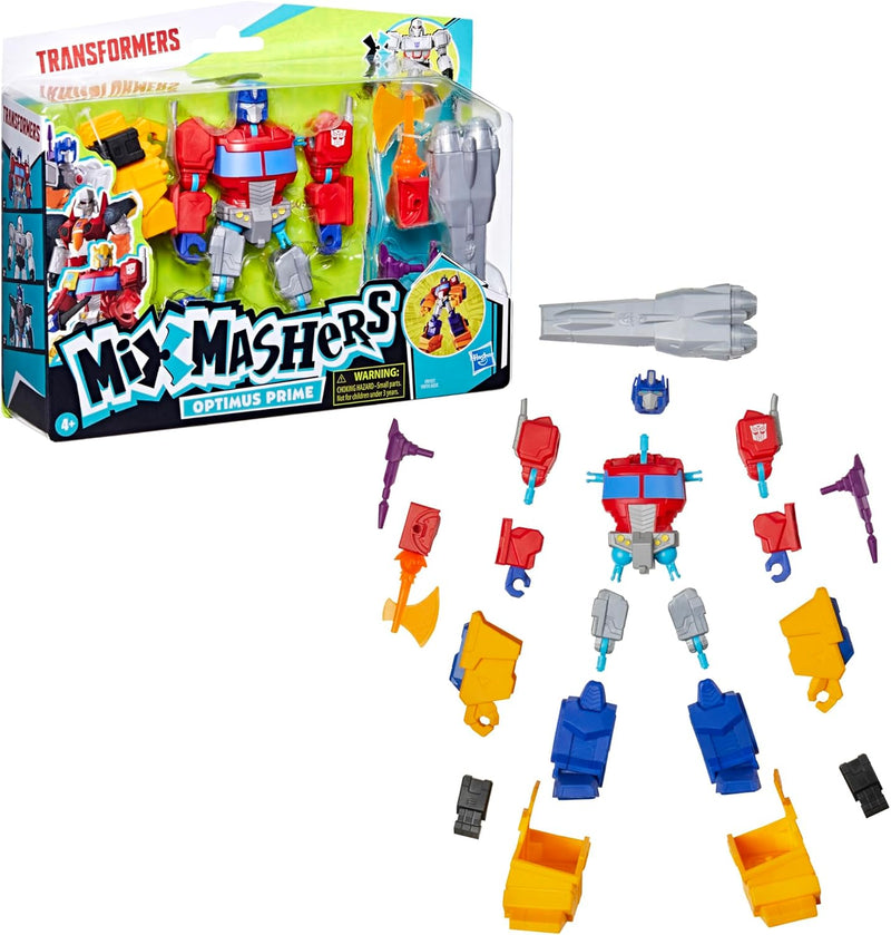 Transformers Mixmashers Deluxe Optimus Prime Action Figure - Image 14