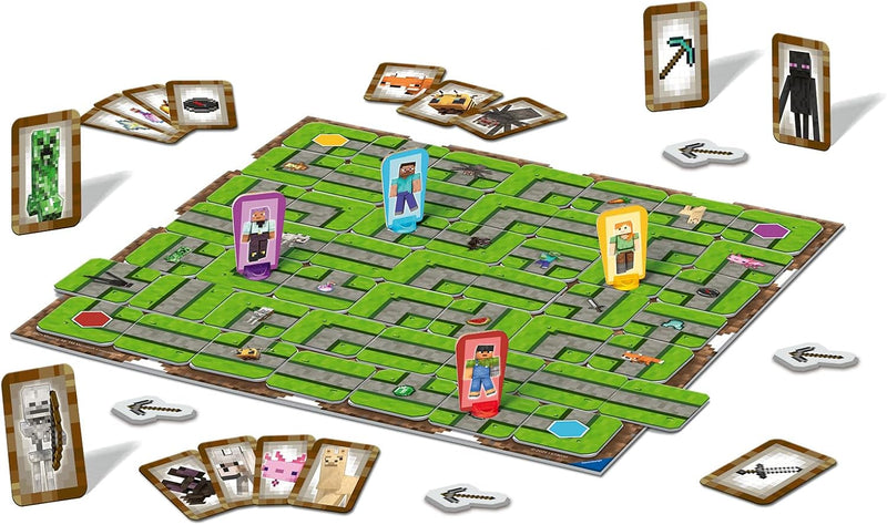 Ravensburger Labyrinth - Minecraft, packaging shot