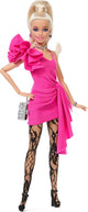 Barbie Deluxe Style Doll With Dress & Blonde High Ponytail