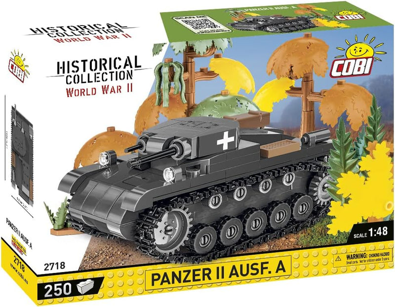 Cobi 2718 World War II Panzer II AusFA 250 pcs