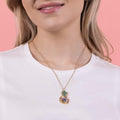 Disney Stitch Pineapple Pendant Necklace - Image 4
