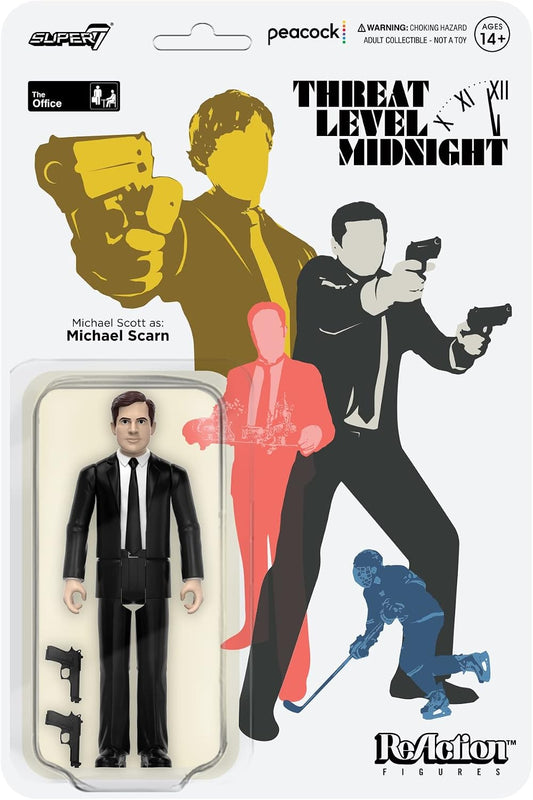 Michael Scott as Michael Scarn The Office ReAction 3.75-Inch Action Figure