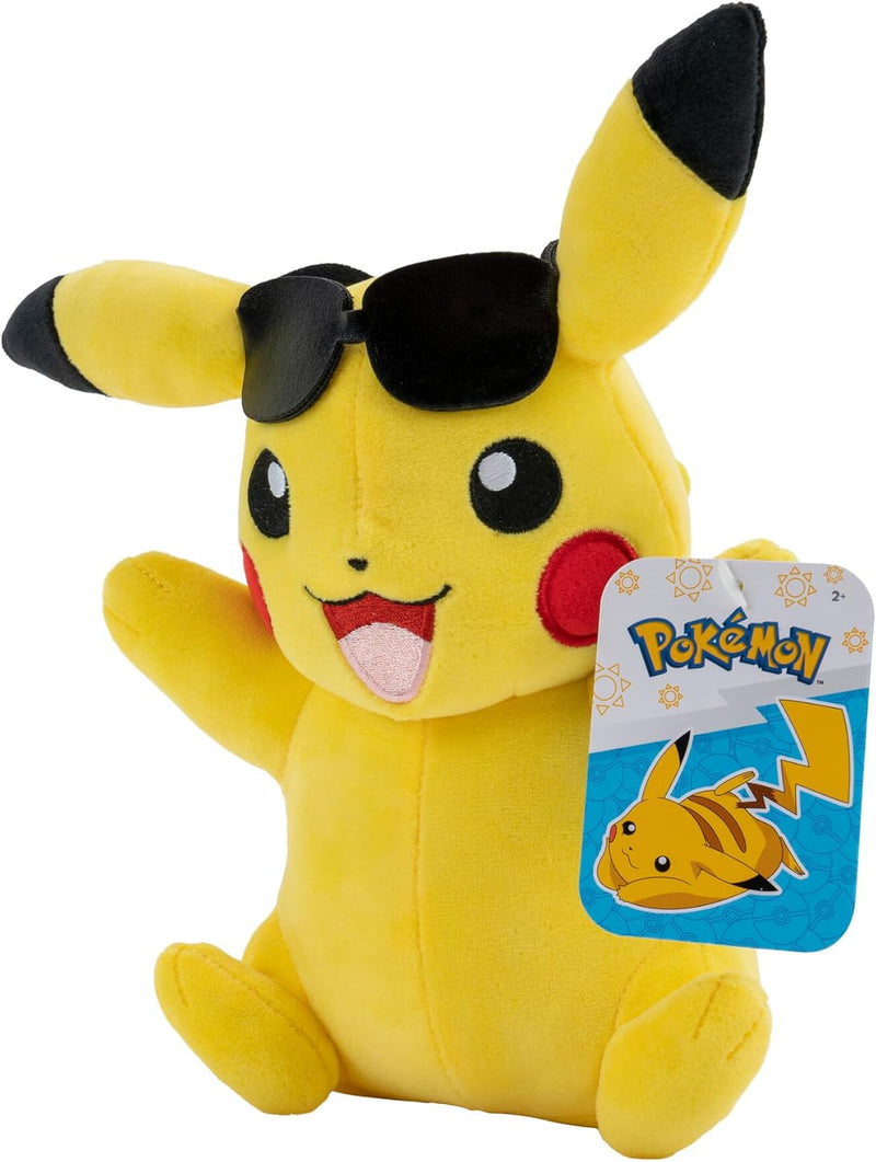 Pokemon 8" Pikachu Summer Sunglasses Plush - Image 6