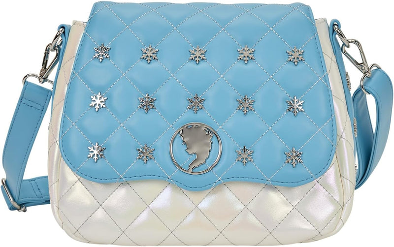 Loungefly - Disney Frozen Princess Elsa Pearlescent Crossbody Bag