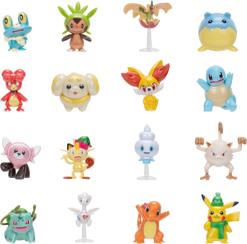 Pokemon Holiday Advent Calendar, size reference