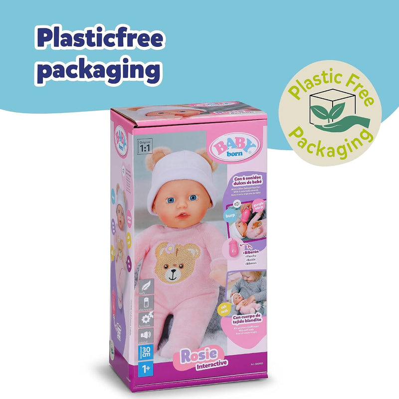 BABY born Interactive Rosie 30cm Baby Doll alternate view 8