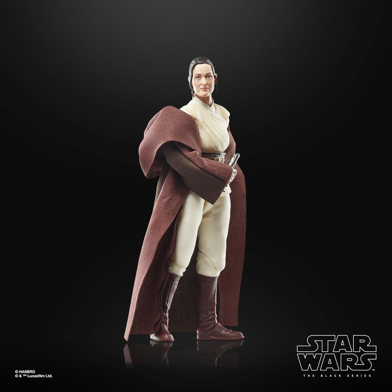 Star Wars Jedi Master Indara The Acolyte Black Series Action, in display