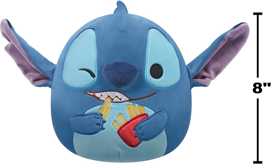 Squishmallows Disney 8" Stitch With French Fries Plush