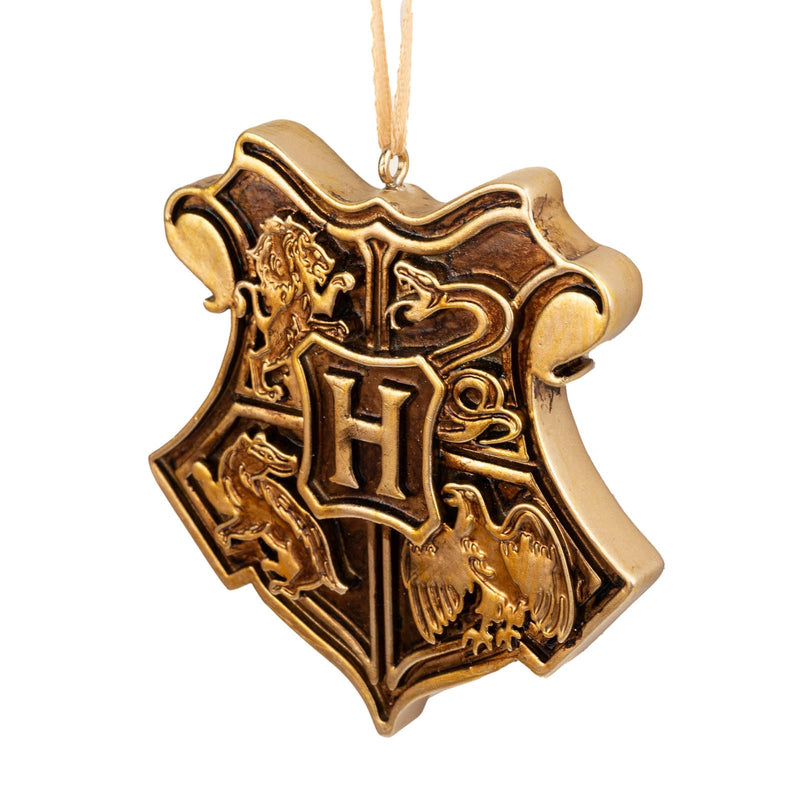 Harry Potter - Golden Snitch, Nimbus 2000 and Hogwarts Crest, rear view