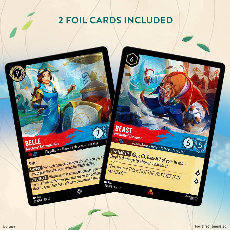 Disney Lorcana Trading Card Game - Starter Deck - Set 7, packaging shot