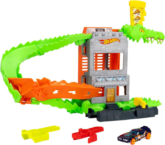 Hot Wheels City Croc Pizza Attack