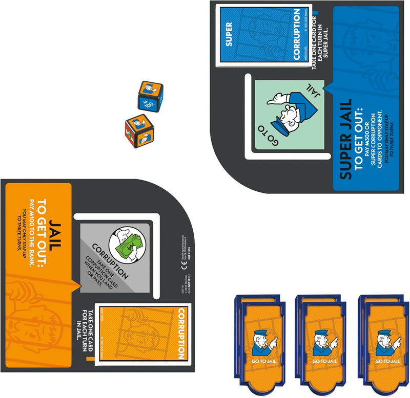 Monopoly Classic & Expansions, showing reverse