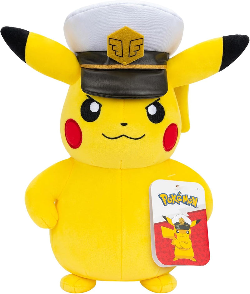 Pokemon 8" Captain Pikachu Plush - Image 2