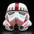 Star Wars The Black Series Shock Trooper Helmet, in display