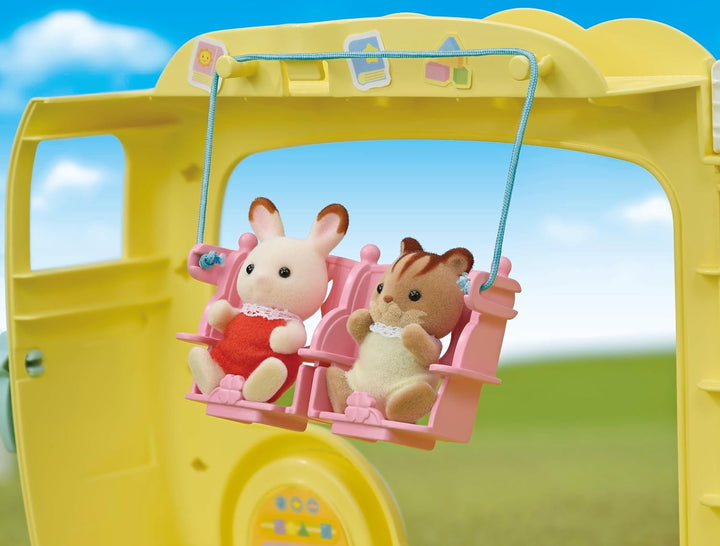 Sylvanian Families Rainbow Fun Nursery Bus