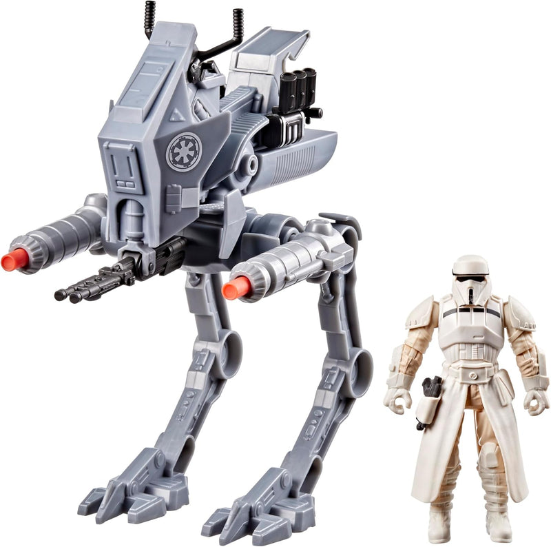 Star Wars The Mandalorian & Grogu AT-RT & Imperial Driver Figure