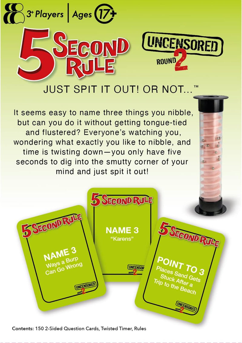 5 Second Rule Uncensored Round 2, alternate view