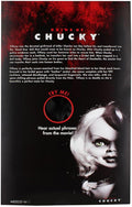 Chucky Tiffany Bride Of Chucky 15 MDS Mega Scale Figure With Sound (Black Jacket), size reference