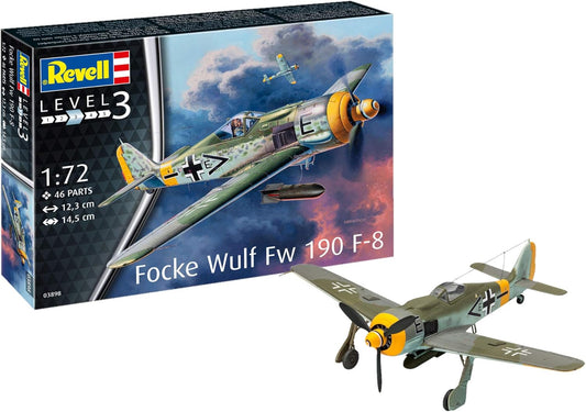 REVELL 03898 - Focke Wulf Fw 190 F-8 1:72 Scale Model Plane