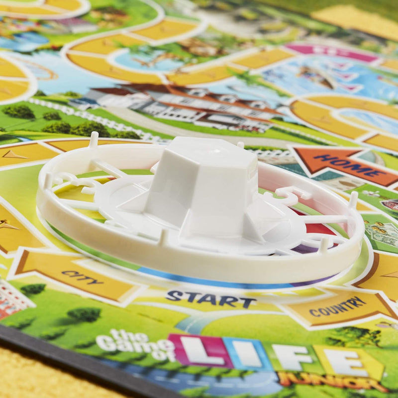 Hasbro The Game of Life Junior, rear view