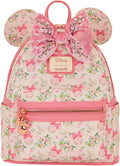 Loungefly - Disney Minnie Mouse Floral Mini Backpack