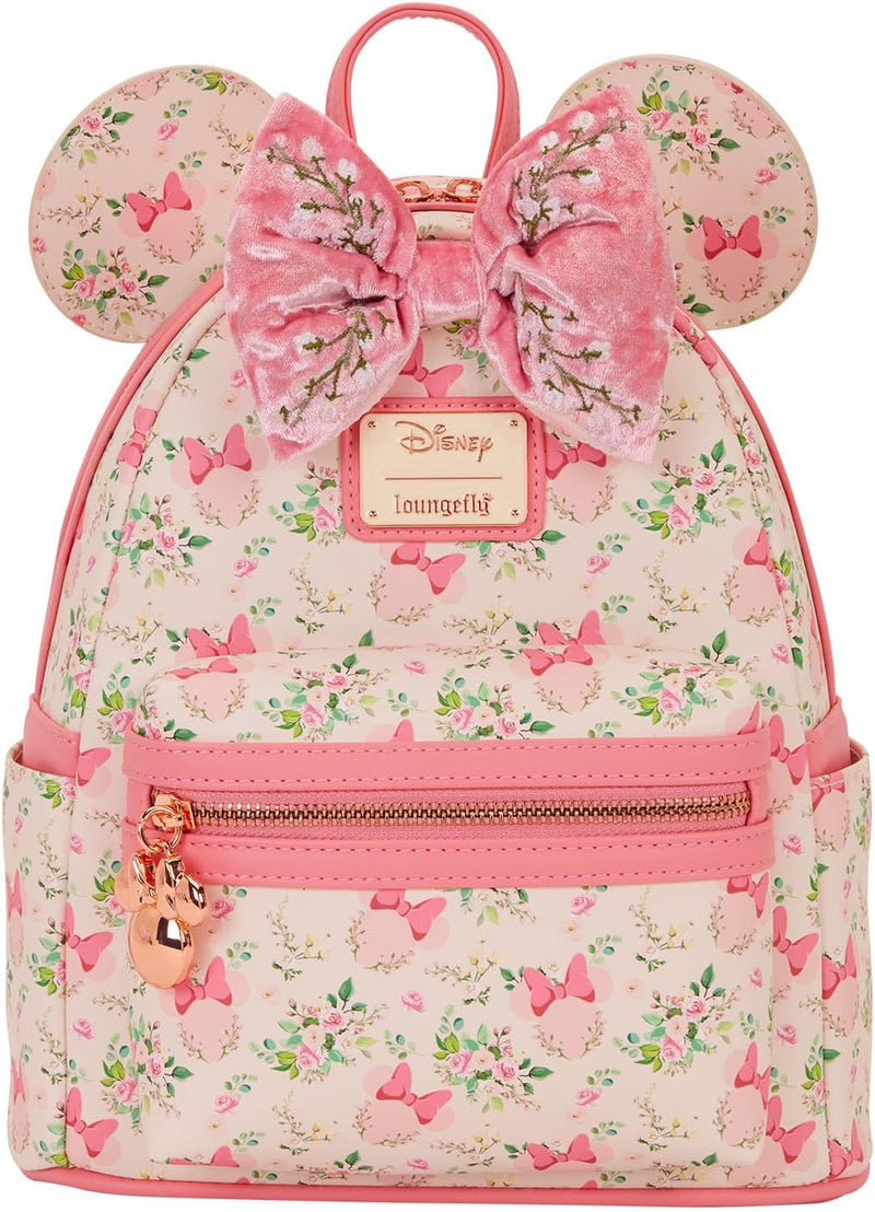 Loungefly - Disney Minnie Mouse Floral Mini Backpack