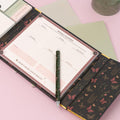 Wicked Part Two Weekly Planner With Sticky Notes close up detail