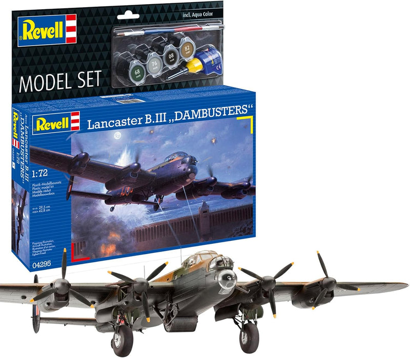 REVELL 64295 Avro Lancaster B.III "Dambusters" 1:72 Scale Model Plane