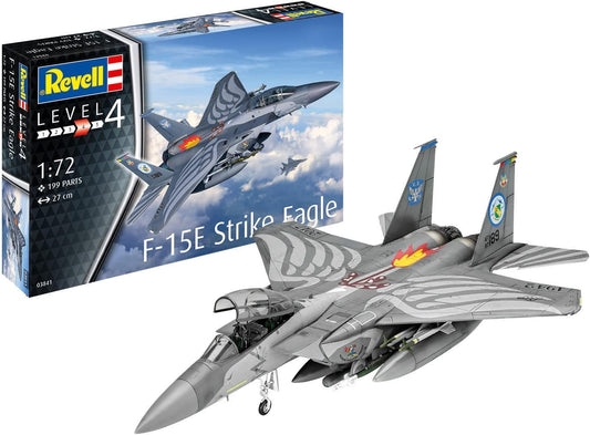 REVELL 03841 - F-15E Strike Eagle 1:72 Scale Model Plane