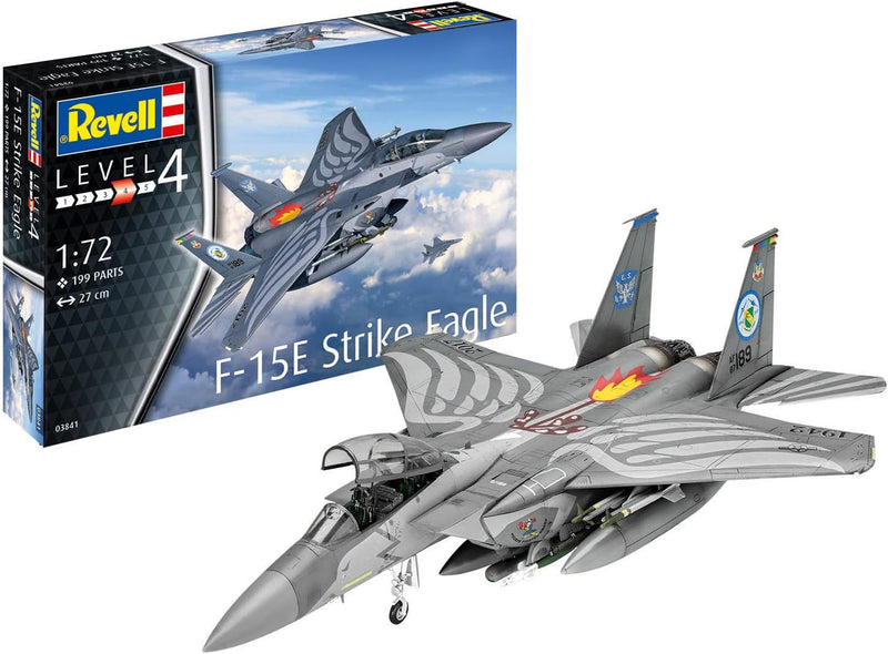 REVELL 03841 - F-15E Strike Eagle 1:72 Scale Model Plane
