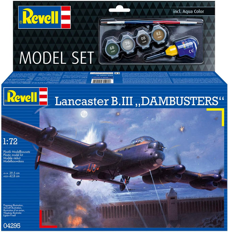 REVELL 64295 Avro Lancaster B.III "Dambusters" 1:72 Scale Model Plane - Image 2