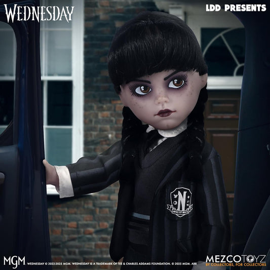 Living Dead Dolls Presents Wednesday - Nevermore Academy Uniform (Addams Family Netflix) Ldd (view 2)