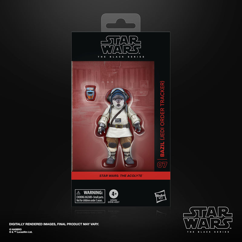 Star Wars Bazil Jedi Order Tracker The Acolyte Black Series, side angle