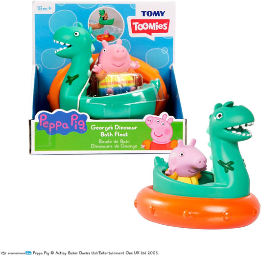 Peppa George & Dino Bath Floats