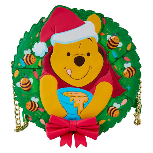 Loungefly Disney Winnie the Pooh Stuck in Wreath Crossbody B