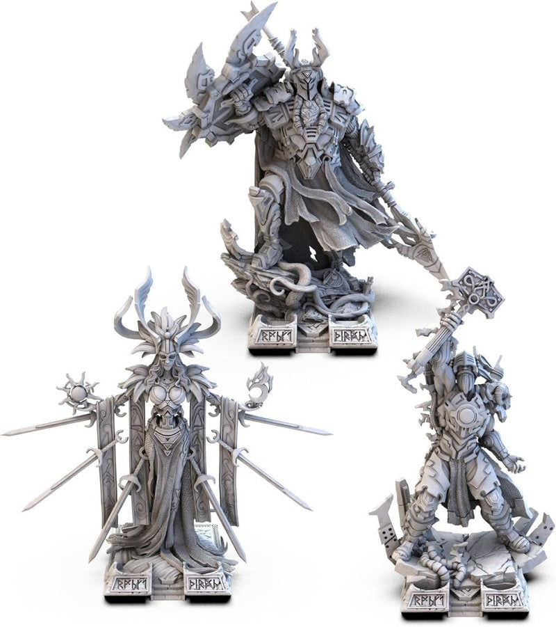 Lords Of Ragnarok Board Game, side angle