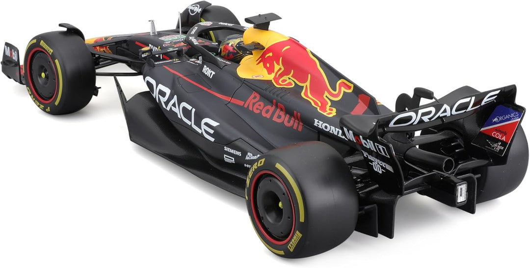 Formula 1 Red Bull Racing RB19 Max Verstappen Official Diecast Model with Helmet (1:18 Scale)