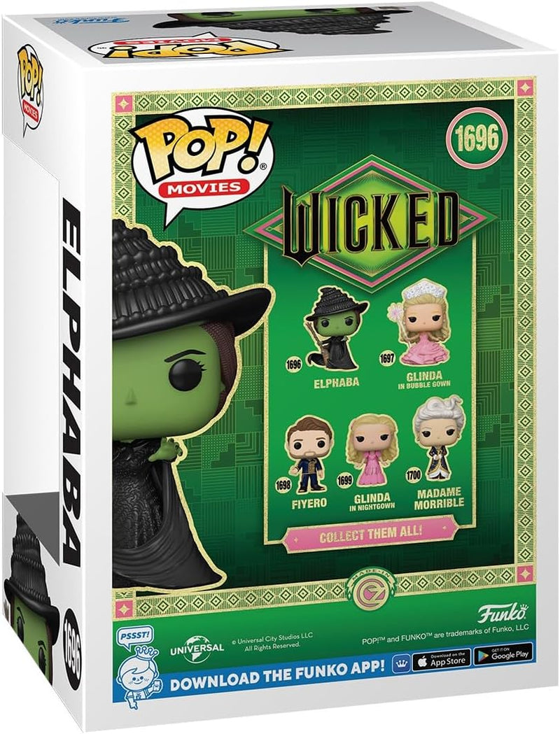 Funko Pop! Movies: Wicked - Elphaba, side angle