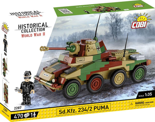 Cobi World War II Sd.Kfz 234/2 Puma 470 pcs