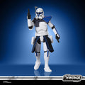Star Wars The Vintage Collection Clone Commander Rex (Bracca Mission) Action Figure, showing reverse