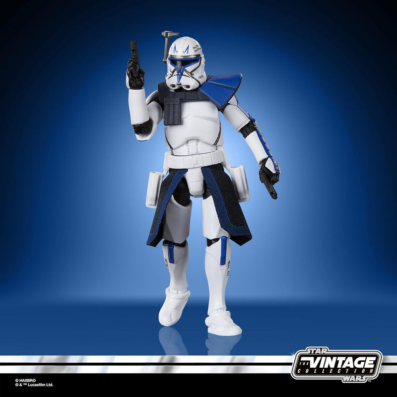 Star Wars The Vintage Collection Clone Commander Rex (Bracca Mission) Action Figure, showing reverse
