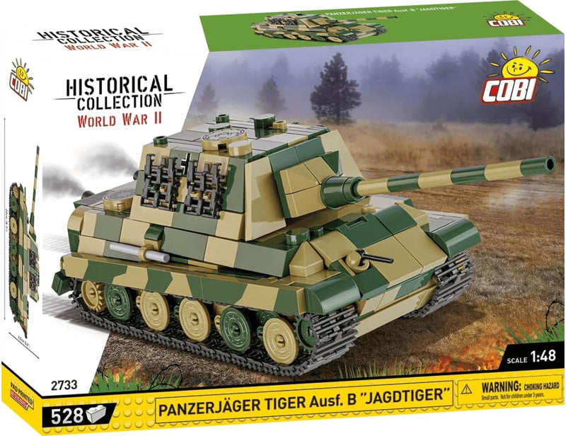 Cobi 2733 World War II Panzerjager Tiger AUSF.B 528 pcs