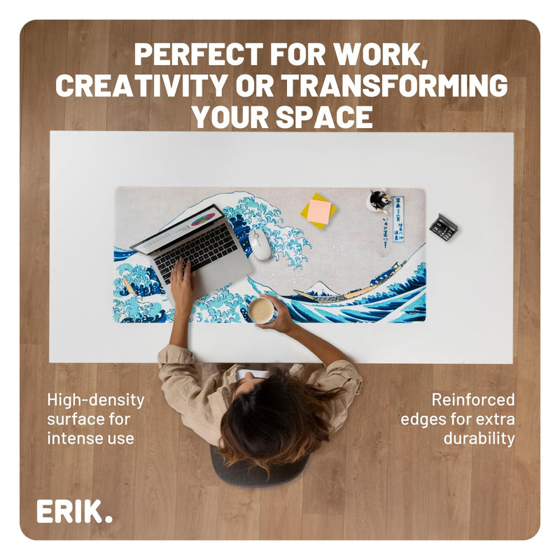 The Great Wave of Kanagawa Hokusai XL Mouse Mat view 3