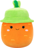 Squishmallows Caroleena the Orange Carrot Squishmallows Easter Plush 7.5 Inch