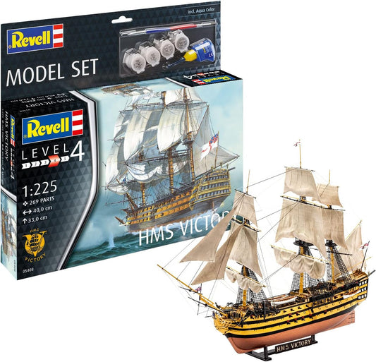 REVELL 65408 -  HMS Victory 1:225 Scale Model Set