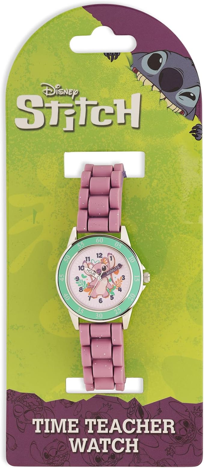 Peers Hardy - Disney Lilo & Stitch Pink Angel Time Teacher Watch