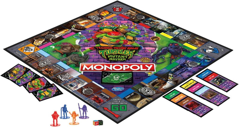 Teenage Mutant Ninjas Monopoly Mayhem Edition, alternate view