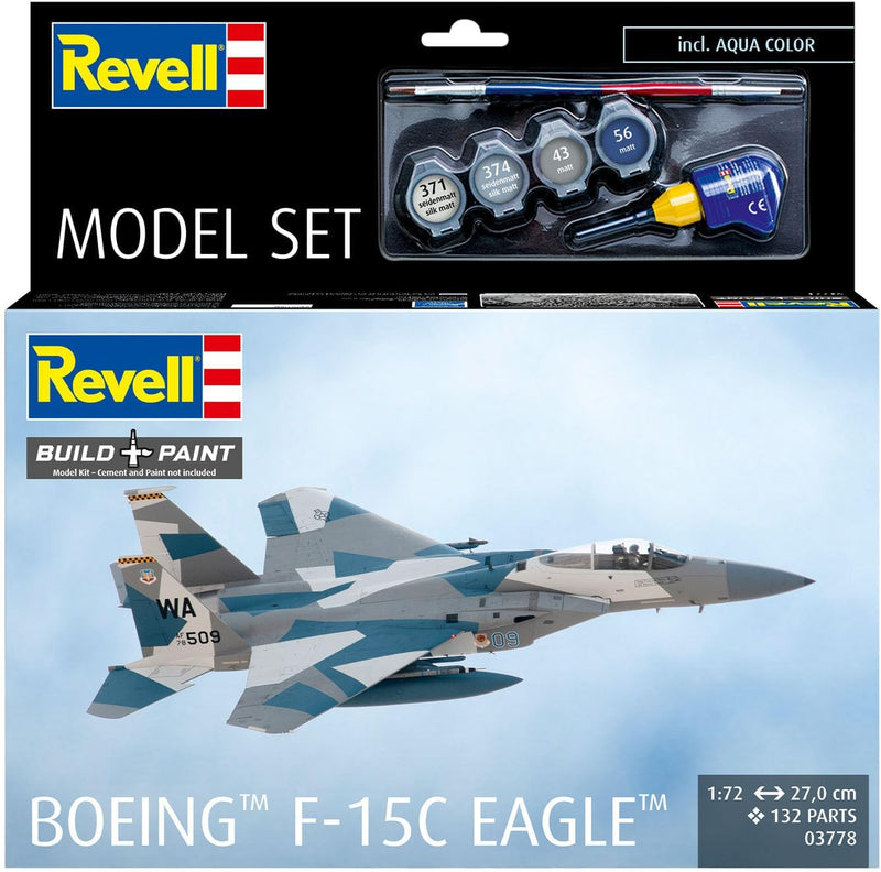 REVELL Model Set Boeing F 15C Eagle 1:72 Model Set - Image 2